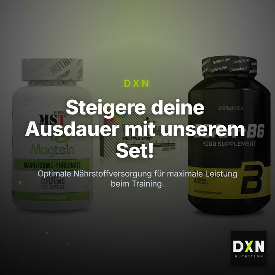 Ausdauer-Set: MST Magnesium + Olimp Vita-Min + BioTech BCAA+B6 – Clean Showcase Plus