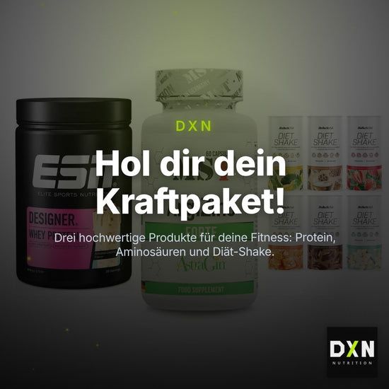 Definitionsphase-Set: ESN Designer + MST ArgiZinc + BioTech Diet – Clean Showcase Plus