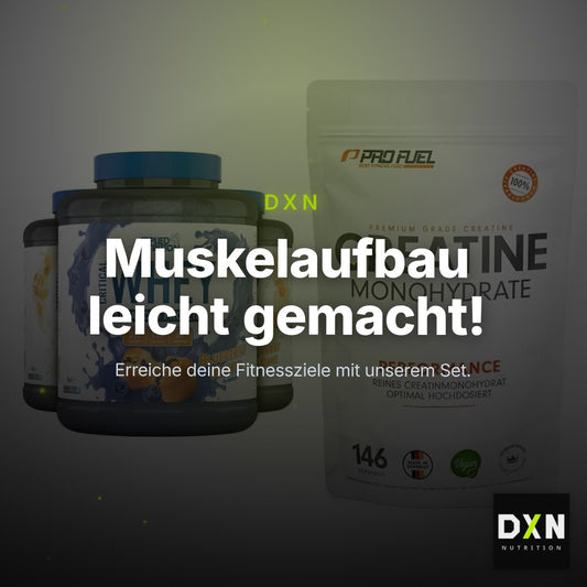 Muskelaufbau-Set: Applied Nutrition + ProFuel Creatine – Clean Showcase Plus
