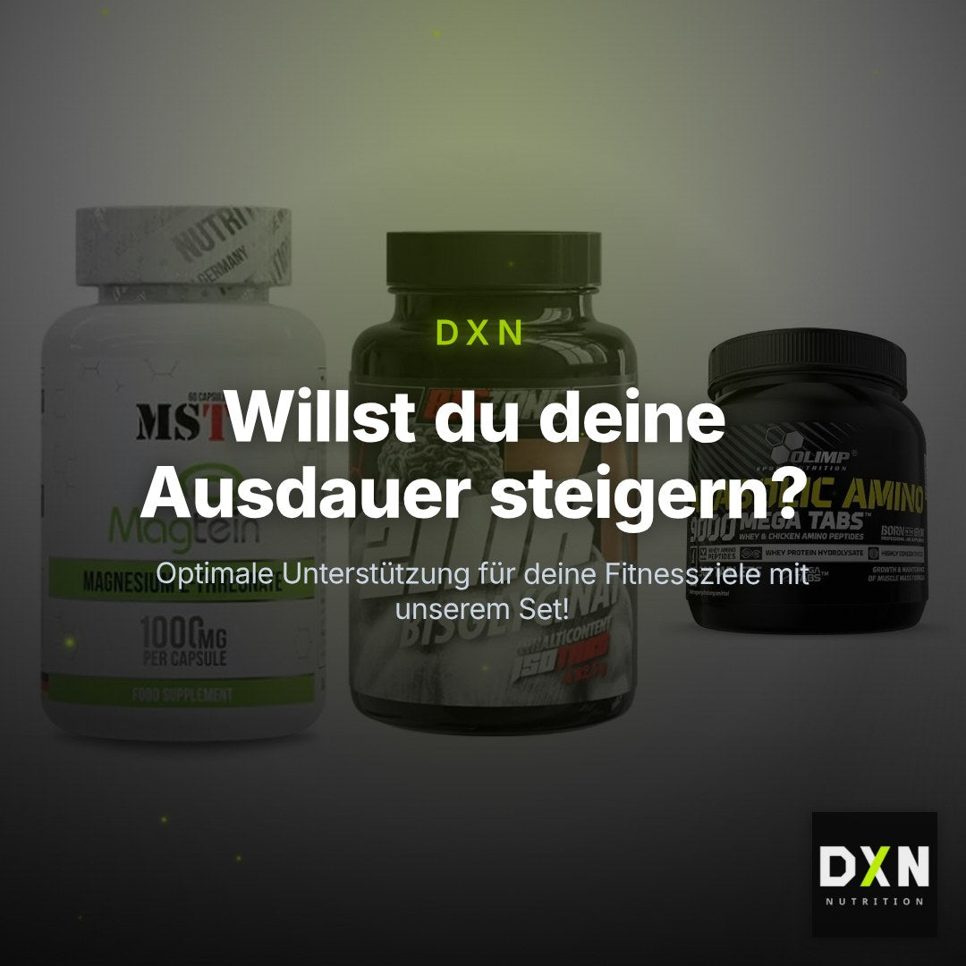 Ausdauer-Set: MST Magnesium + Big Zone Zink + Olimp Anabolic – Clean Showcase Plus