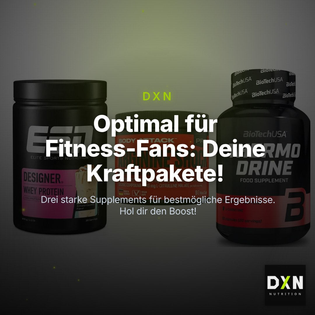 Definitionsphase-Set: ESN Designer + Body Attack + BioTech Thermo – Clean Showcase Plus