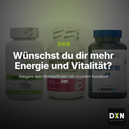 Ausdauer-Set: MST Magnesium + BioTech Multivit + Applied Nutritio – Clean Showcase Plus