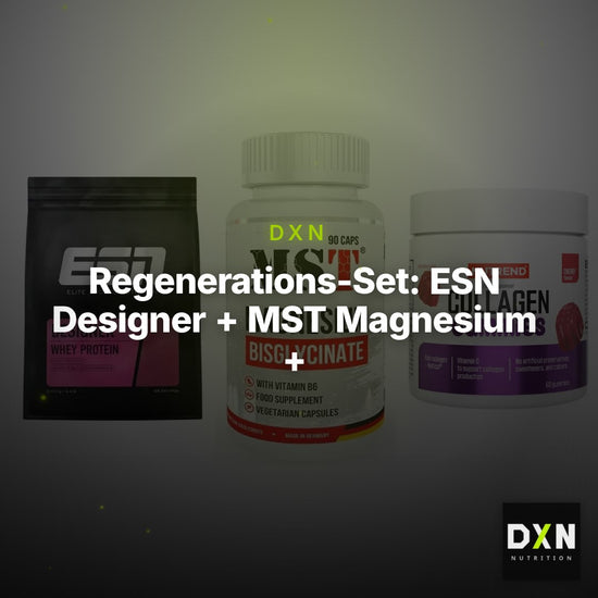 Regenerations-Set: ESN Designer + MST Magnesium + Nutrend Collage – Clean Showcase Plus