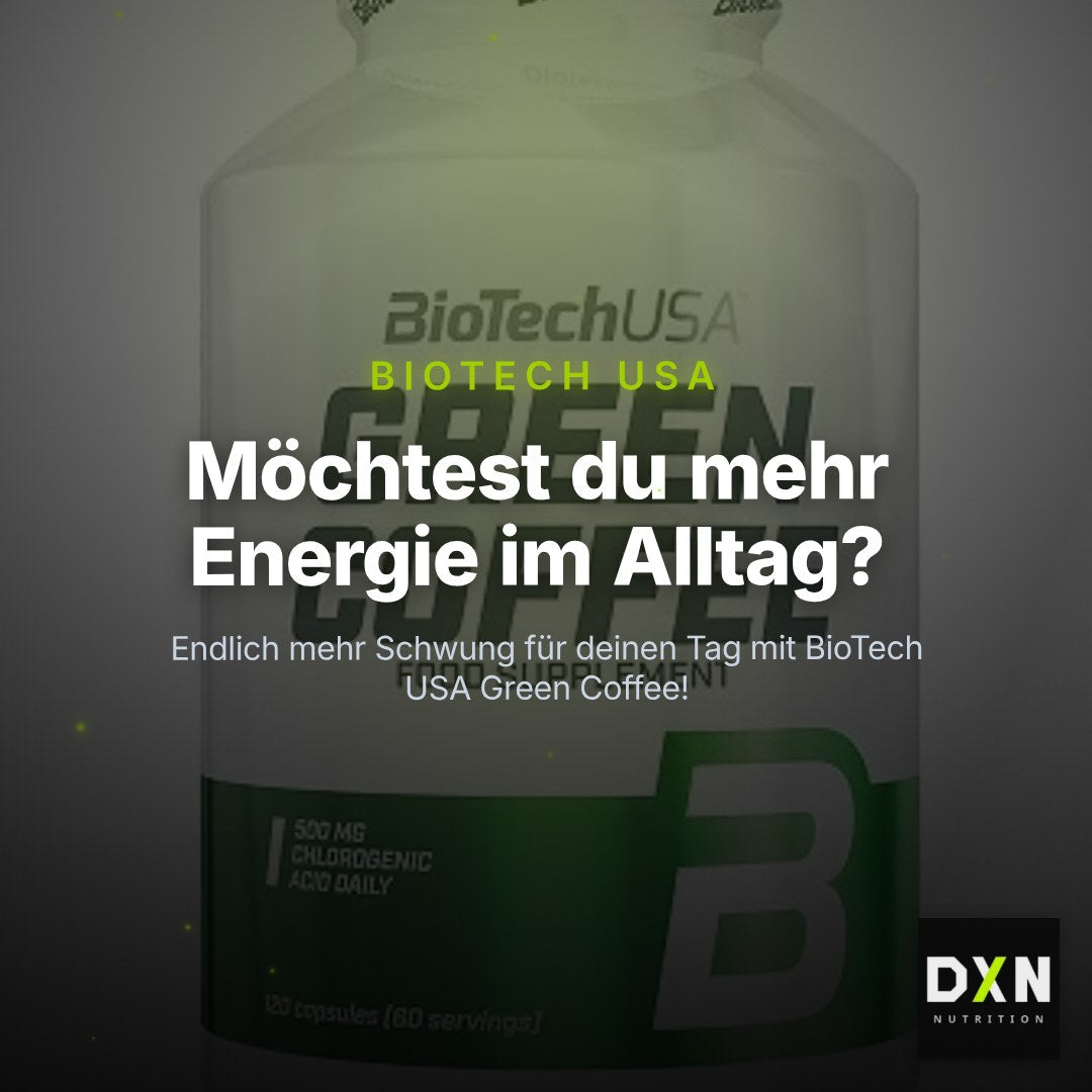 BioTech USA Green Coffee 120 Kapseln – Clean Showcase Plus
