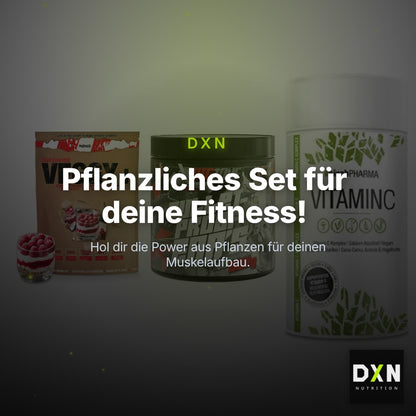 Pflanzliches Set: Sinob VEGGY + Big Zone + Sinob Vitamin C – Clean Showcase Plus