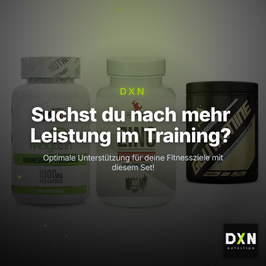 Ausdauer-Set: MST Magnesium + #GYMJUICE ZINC + Peak Glutamin – Clean Showcase Plus