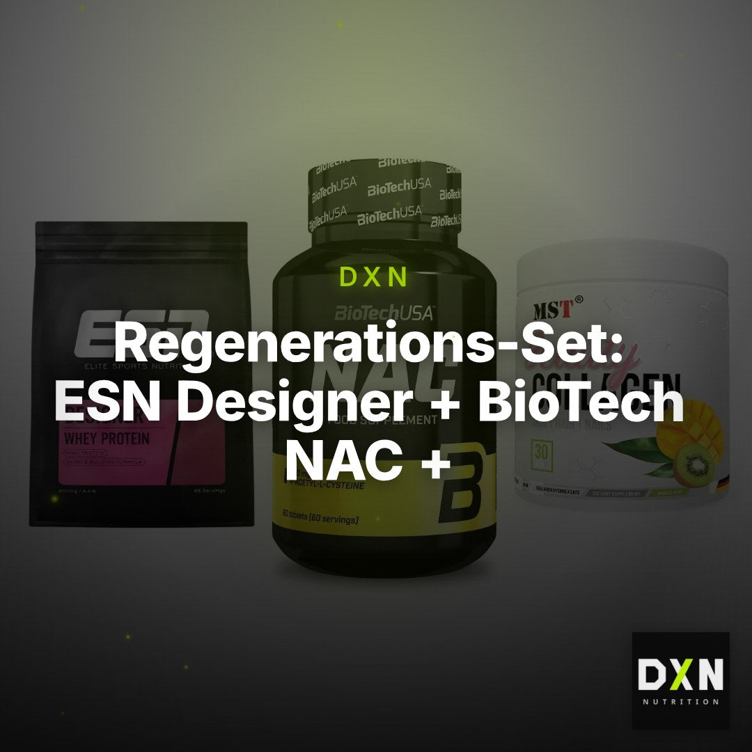 Regenerations-Set: ESN Designer + BioTech NAC + MST Beauty – Clean Showcase Plus