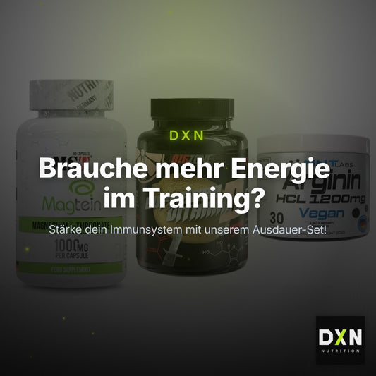 Ausdauer-Set: MST Magnesium + Big Zone Buffere + NNT Arginin HCL – Clean Showcase Plus