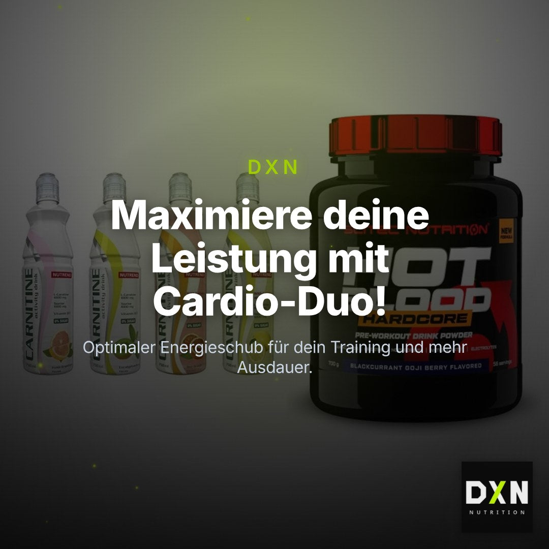 Cardio-Duo: Nutrend Activity + Scitec Hot Blood Hardcore – Clean Showcase Plus