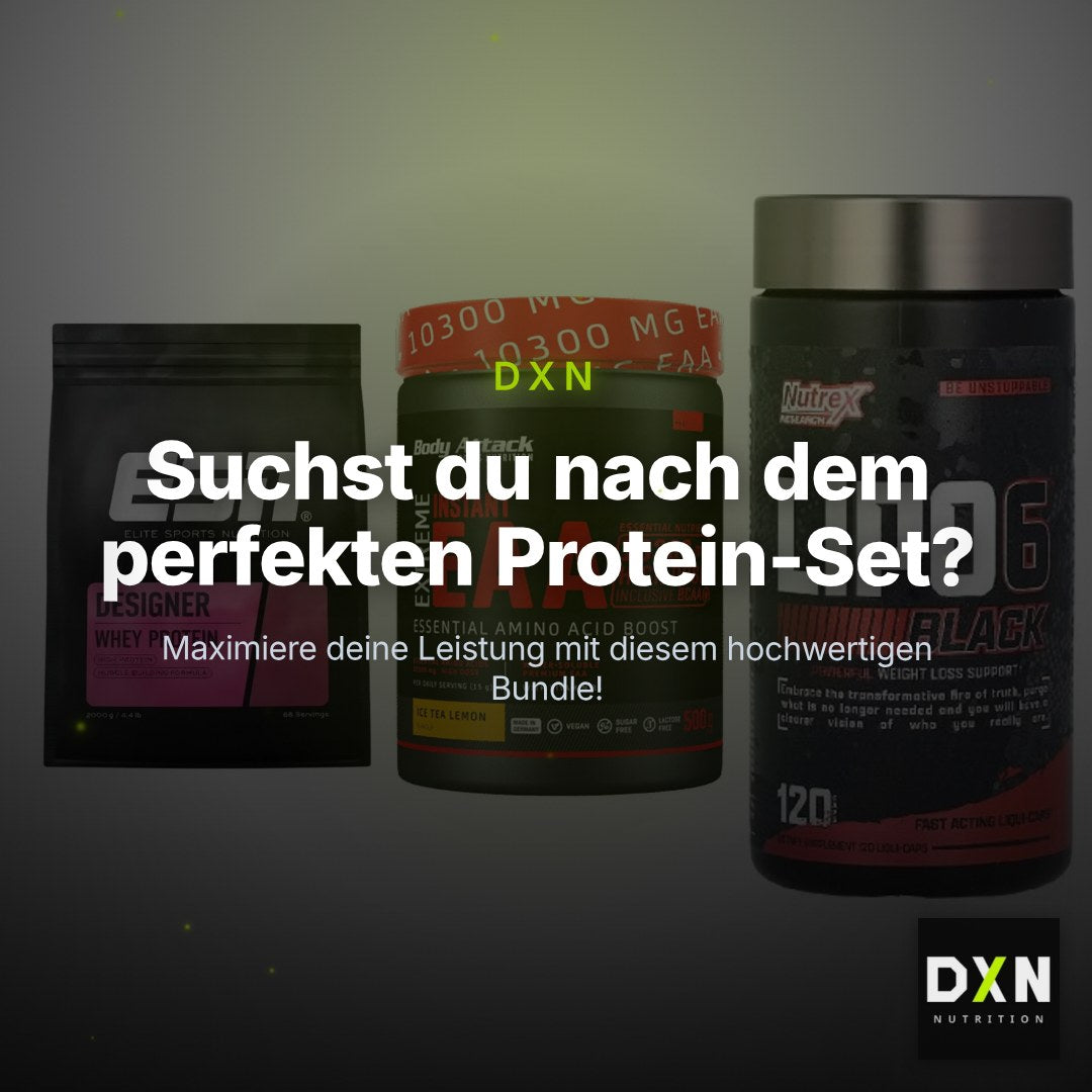 Definitionsphase-Set: ESN Designer + Body Attack + Nutrex Lipo 6 – Clean Showcase Plus
