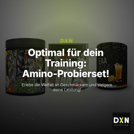 Amino-Probierset: BPS-Pharma + Big Zone + MST EAA & BCAA – Clean Showcase Plus