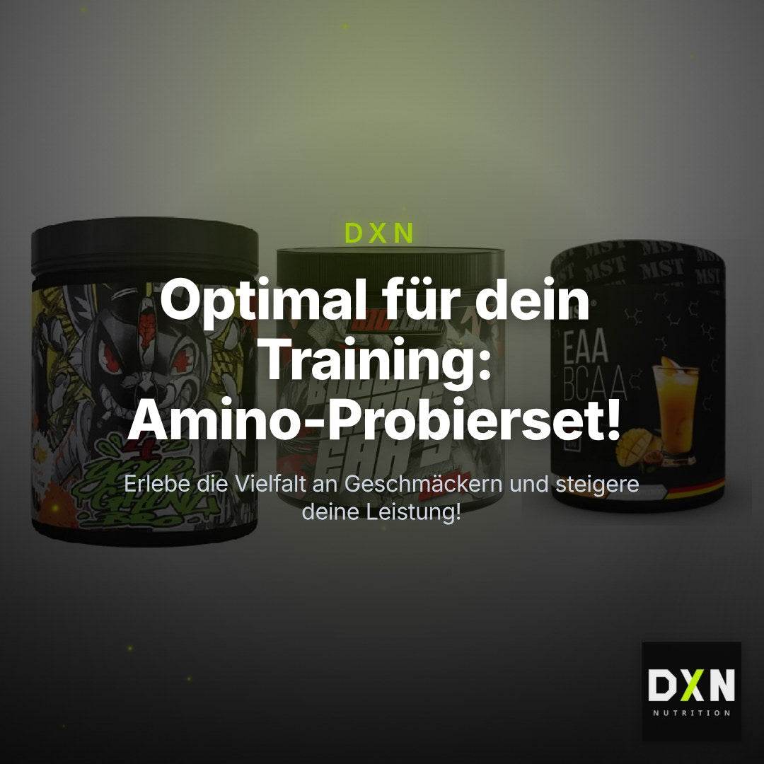 Amino-Probierset: BPS-Pharma + Big Zone + MST EAA & BCAA – Clean Showcase Plus