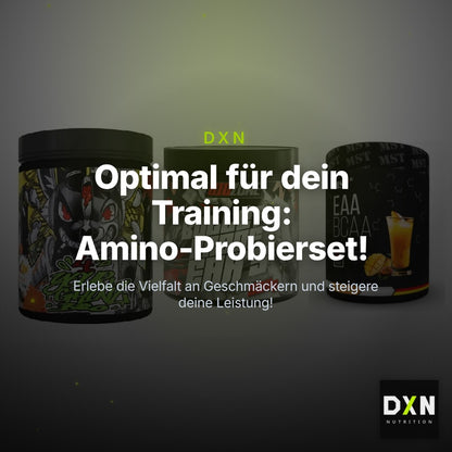 Amino-Probierset: BPS-Pharma + Big Zone + MST EAA & BCAA – Clean Showcase Plus
