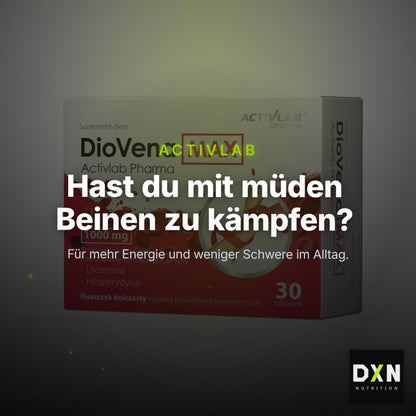Activlab DioVena MAX 1000mg – 30 Tabletten, Activlab – Clean Showcase Plus