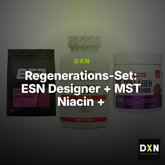 Regenerations-Set: ESN Designer + MST Niacin + Nutrend Collage – Clean Showcase Plus