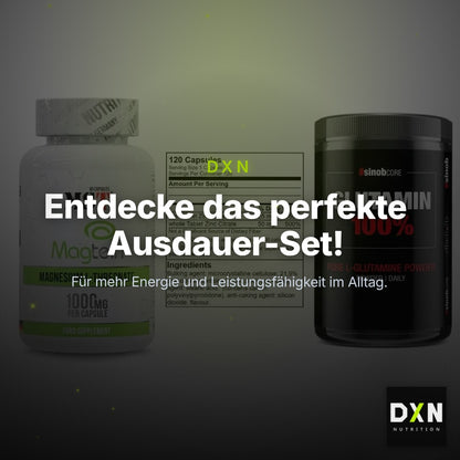 Ausdauer-Set: MST Magnesium + GN Zinc Citrate + Sinob Core – Clean Showcase Plus