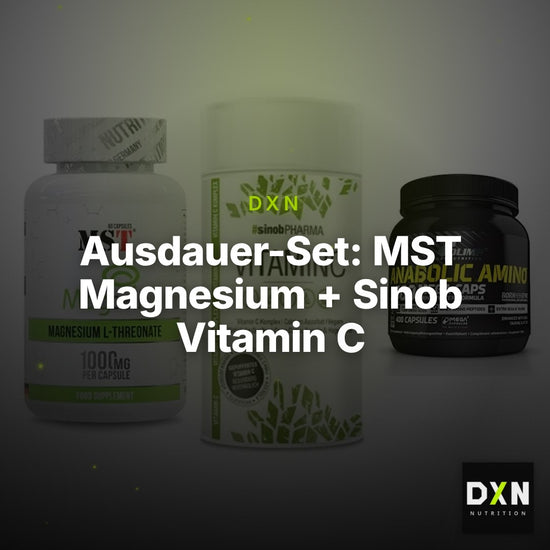 Ausdauer-Set: MST Magnesium + Sinob Vitamin C + Olimp Anabolic – Clean Showcase Plus