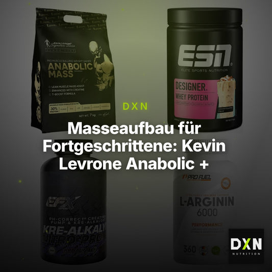 Masseaufbau für Fortgeschrittene: Kevin Levrone Anabolic + 3 weitere – Clean Showcase Plus