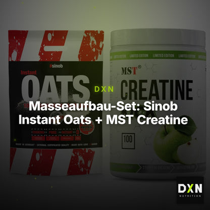 Masseaufbau-Set: Sinob Instant Oats + MST Creatine Kick – Clean Showcase Plus