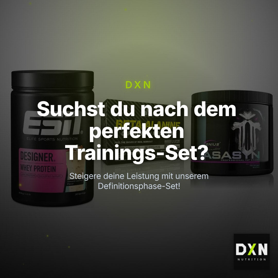 Definitionsphase-Set: ESN Designer + Olimp Beta-Ala + Genius Nutriti – Clean Showcase Plus