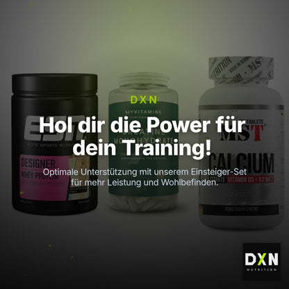 Einsteiger-Set: ESN Designer + MyProtein + MST Calcium – Clean Showcase Plus