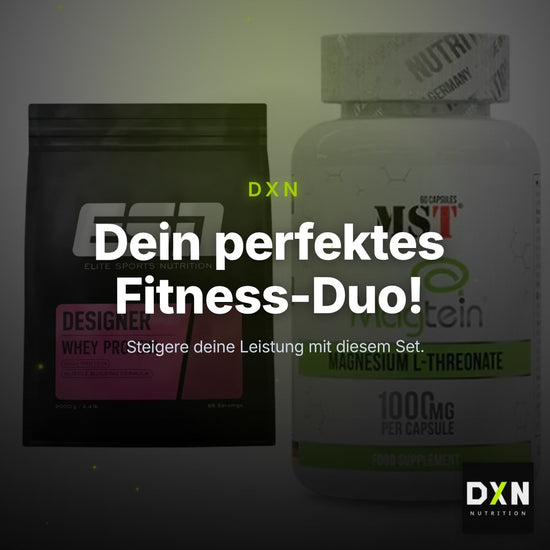 Basis-Set: ESN Designer Whey + MST Magnesium L-Threonate Magtein – Clean Showcase Plus