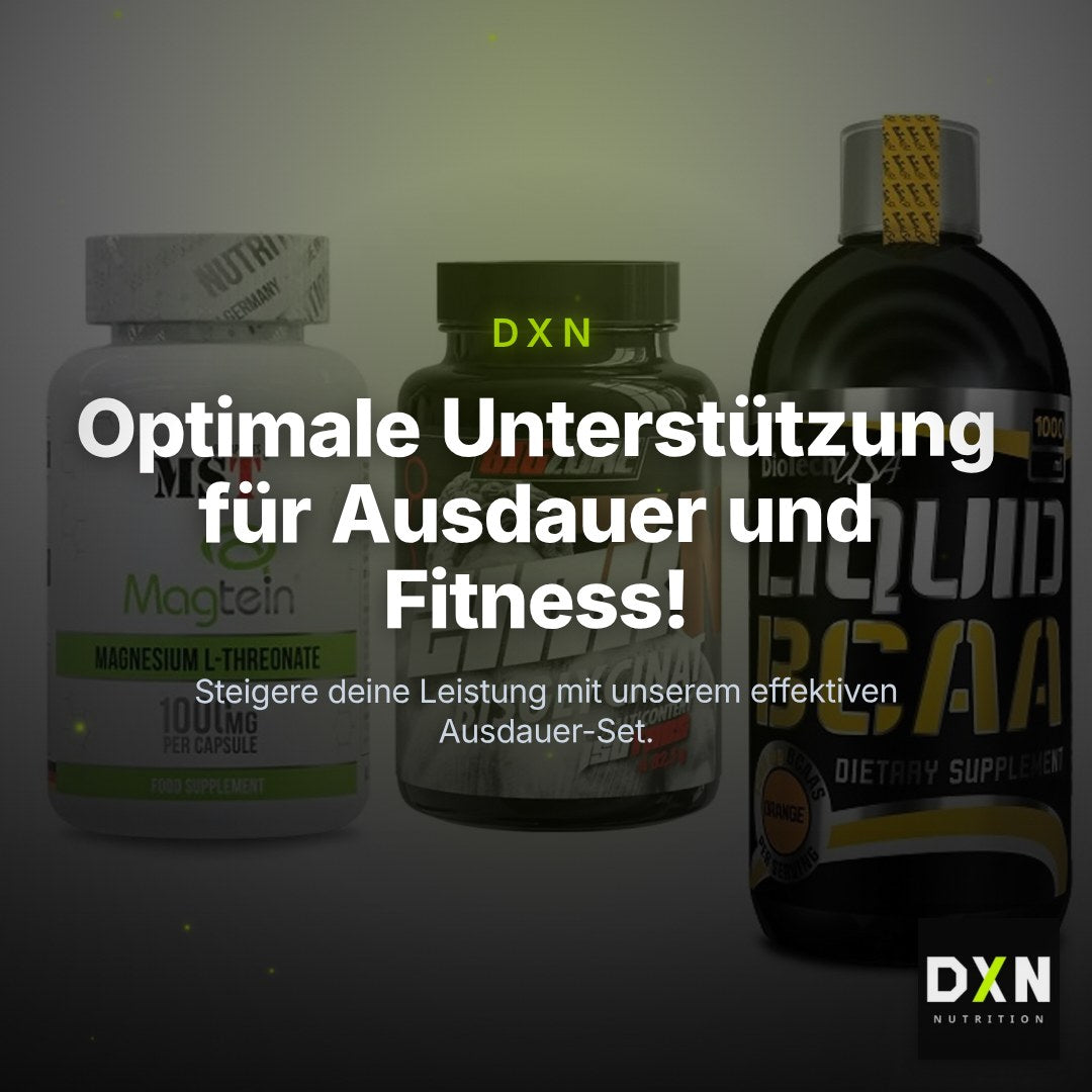 Ausdauer-Set: MST Magnesium + Big Zone Zink + BioTech Liquid – Clean Showcase Plus