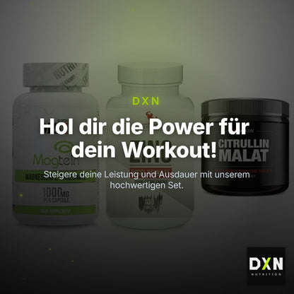 Ausdauer-Set: MST Magnesium + #GYMJUICE ZINC + Sinob Core – Clean Showcase Plus