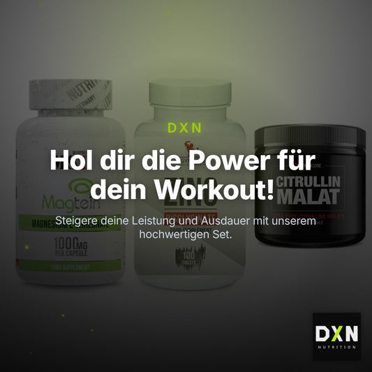 Ausdauer-Set: MST Magnesium + #GYMJUICE ZINC + Sinob Core – Clean Showcase Plus