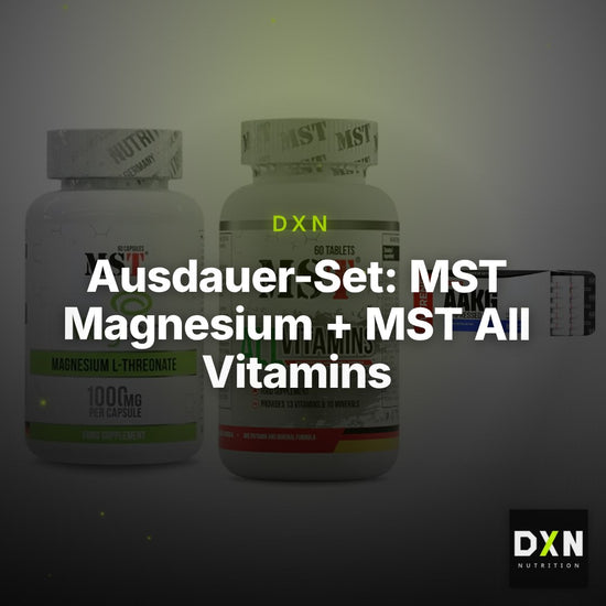 Ausdauer-Set: MST Magnesium + MST All Vitamins + Nutrend AAKG – Clean Showcase Plus