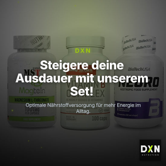 Ausdauer-Set: MST Magnesium + Body Attack + BioTech Neuro – Clean Showcase Plus