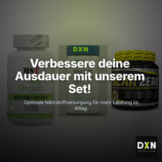 Ausdauer-Set: MST Magnesium + Applied Nutritio + BioTech BCAA – Clean Showcase Plus