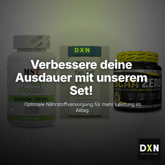 Ausdauer-Set: MST Magnesium + Applied Nutritio + BioTech BCAA – Clean Showcase Plus