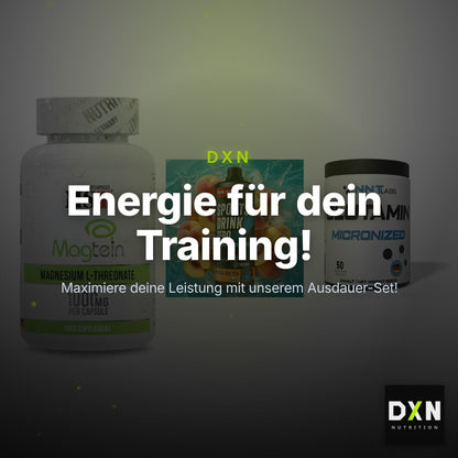 Ausdauer-Set: MST Magnesium + Body Attack + NNT Glutamin – Clean Showcase Plus