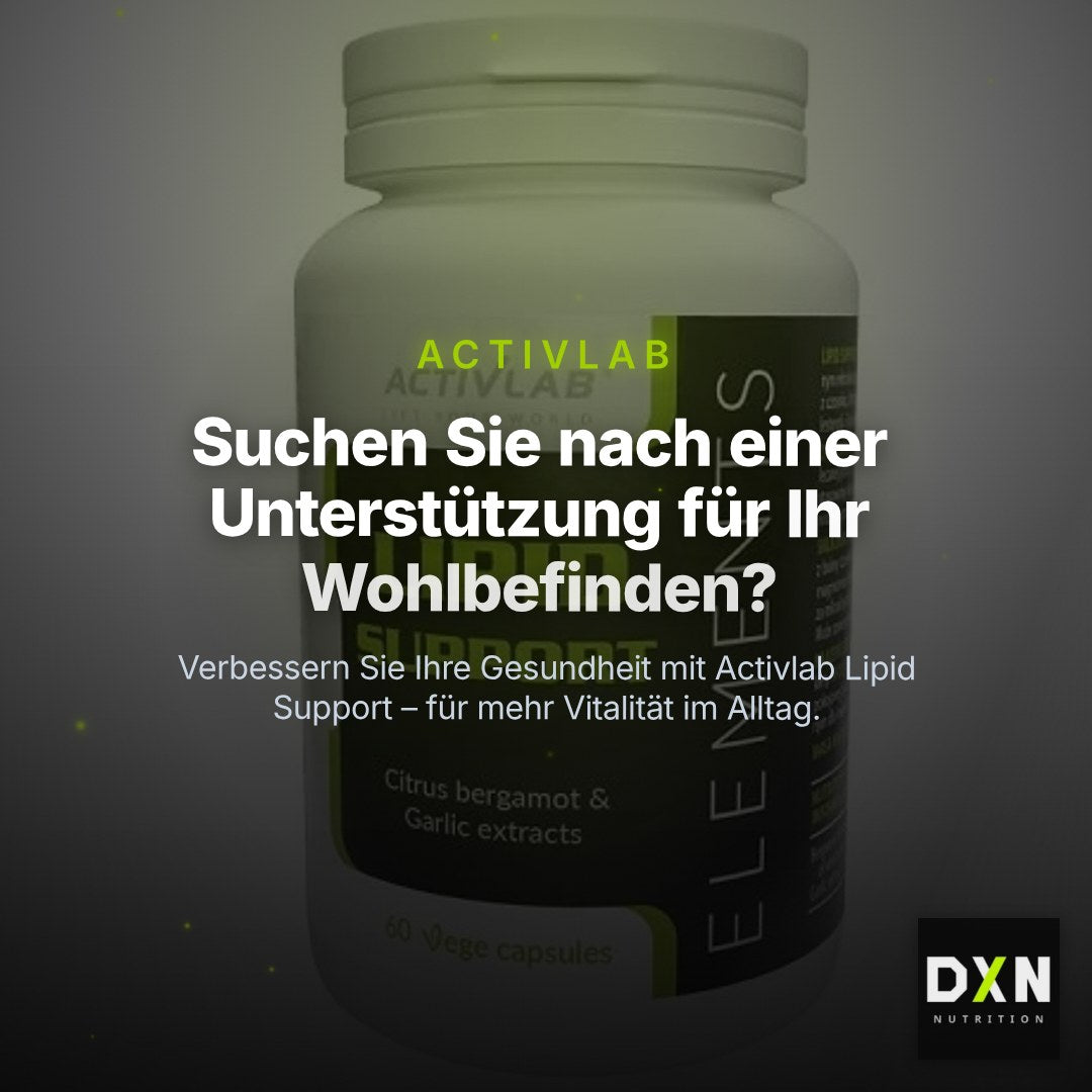 Activlab Elements Lipid Support 60 Kapseln, 60 g – Clean Showcase Plus