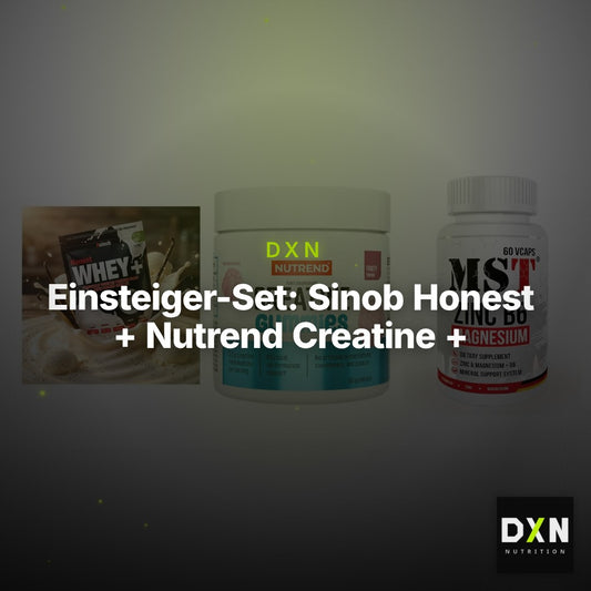Einsteiger-Set: Sinob Honest + Nutrend Creatine + MST Zinc – Clean Showcase Plus