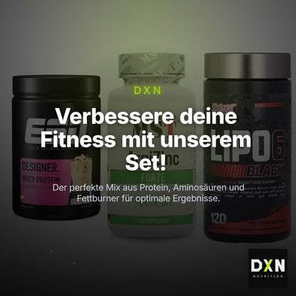 Definitionsphase-Set: ESN Designer + MST ArgiZinc + Nutrex Lipo 6 – Clean Showcase Plus