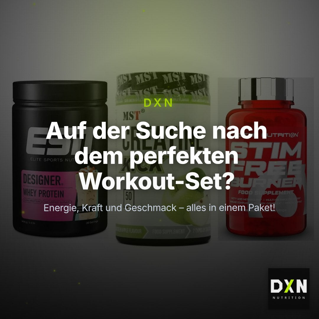 Definitionsphase-Set: ESN Designer + MST Creatine + Scitec Stim – Clean Showcase Plus