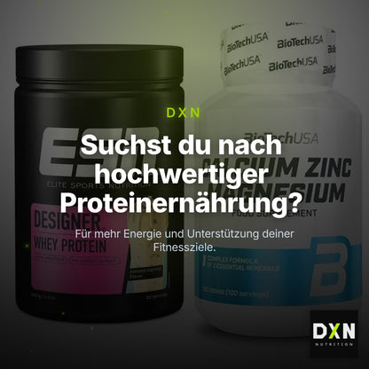 Basis-Set: ESN Designer Whey + BioTech Calcium Zinc Magnesium 100 – Clean Showcase Plus