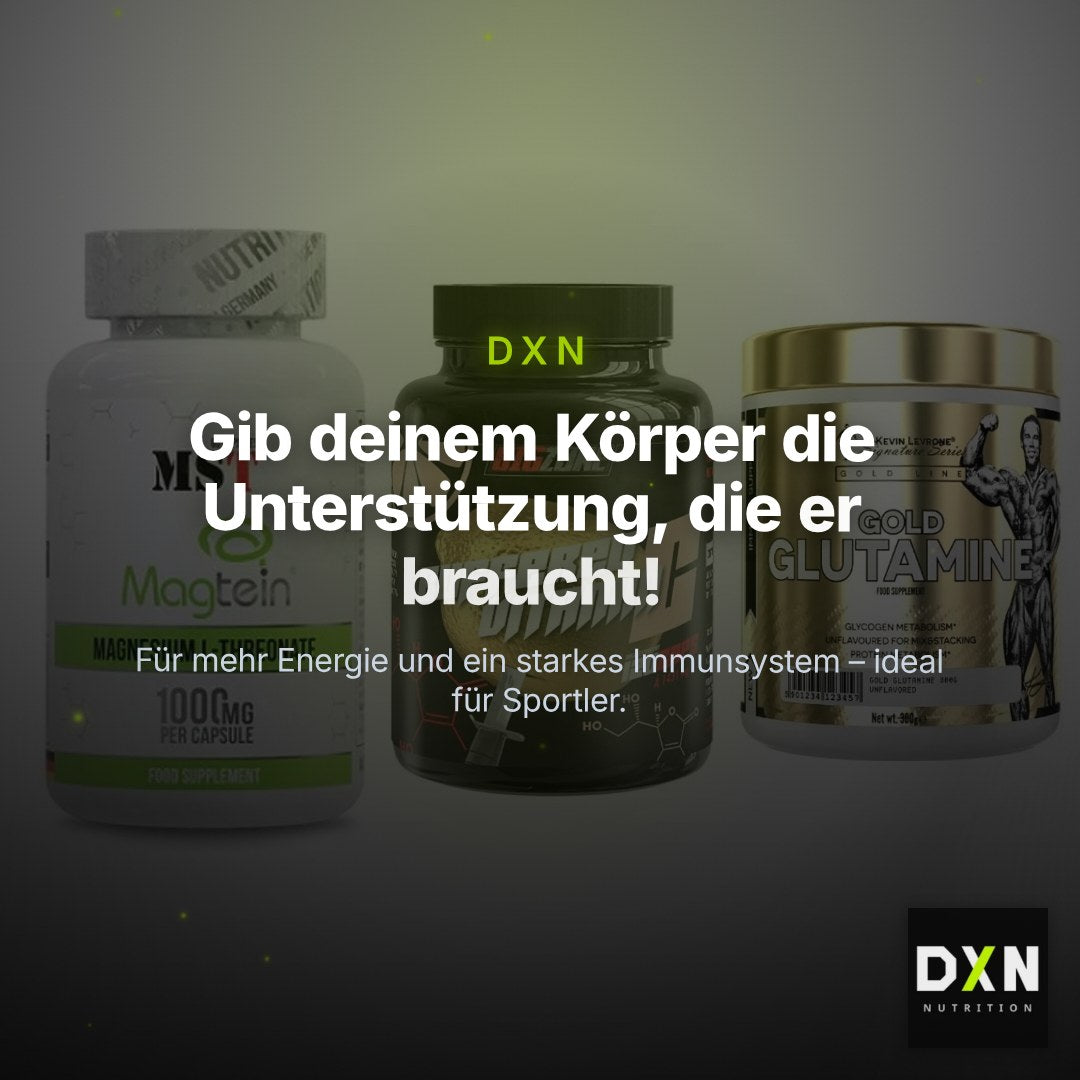 Ausdauer-Set: MST Magnesium + Big Zone Buffere + Kevin Levrone – Clean Showcase Plus