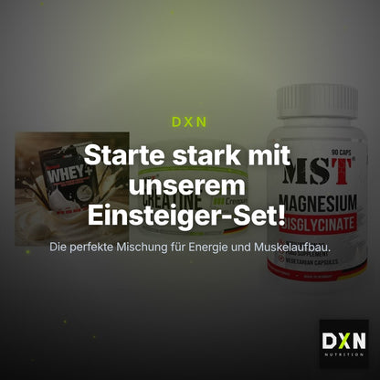 Einsteiger-Set: Sinob Honest + MST Creatin Pro + MST Magnesium – Clean Showcase Plus