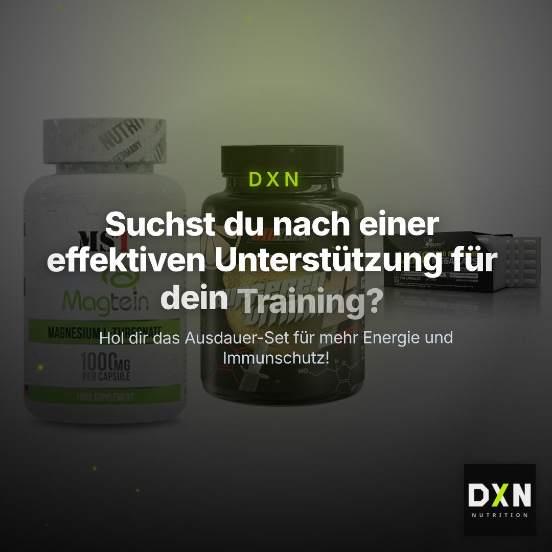 Ausdauer-Set: MST Magnesium + Big Zone Buffere + Olimp AAKG – Clean Showcase Plus