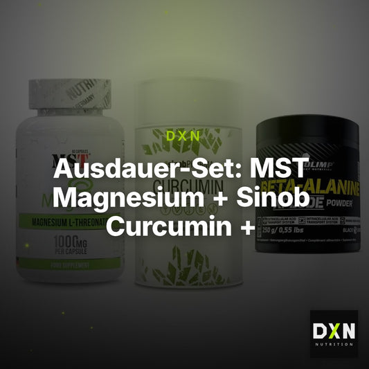 Ausdauer-Set: MST Magnesium + Sinob Curcumin + Olimp Beta-Alani – Clean Showcase Plus