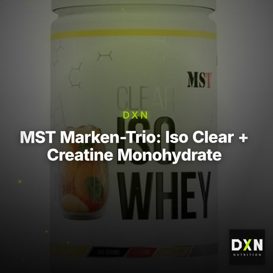 MST Marken-Trio: Iso Clear + Creatine Monohydrate + Arginine RAW – Clean Showcase Plus