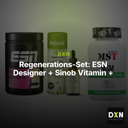 Regenerations-Set: ESN Designer + Sinob Vitamin + MST MSM 2000 / – Clean Showcase Plus