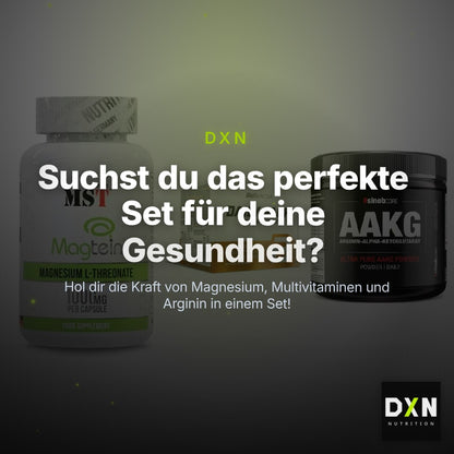 Ausdauer-Set: MST Magnesium + BioTech Daily + Sinob Core – Clean Showcase Plus