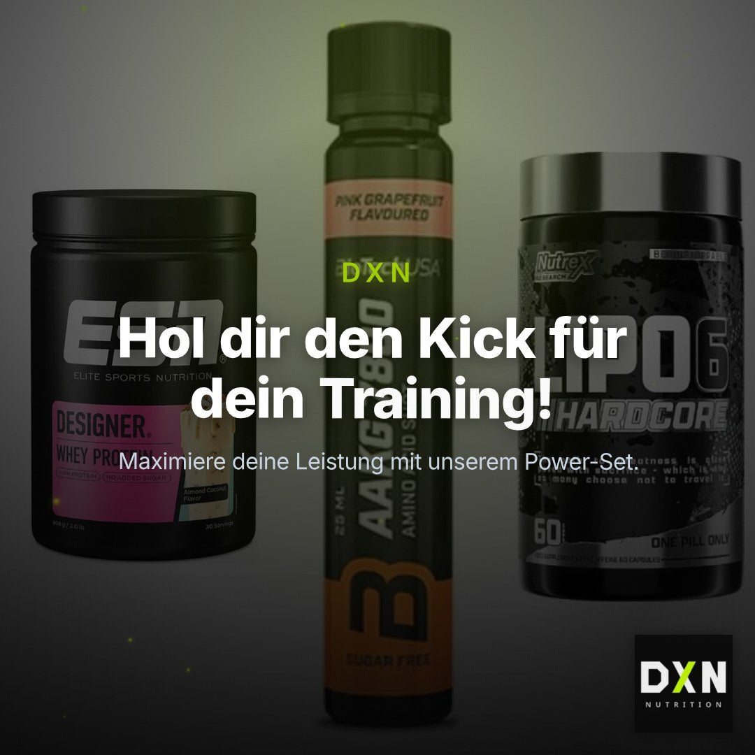 Definitionsphase-Set: ESN Designer + BioTech AAKG + Nutrex Lipo 6 – Clean Showcase Plus