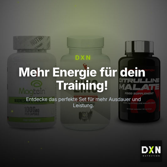 Ausdauer-Set: MST Magnesium + #GYMJUICE ZINC + Scitec Citrullin – Clean Showcase Plus