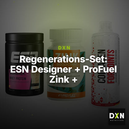 Regenerations-Set: ESN Designer + ProFuel Zink + MST Collagen – Clean Showcase Plus