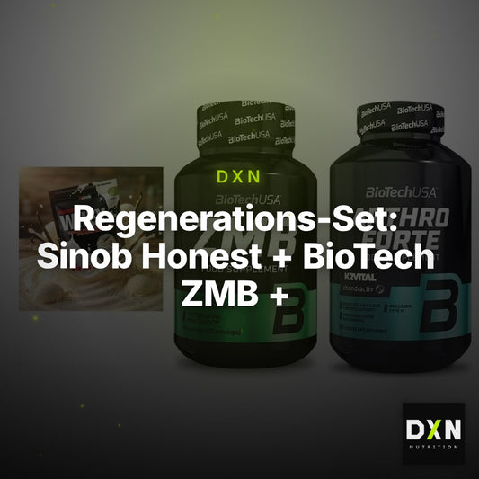 Regenerations-Set: Sinob Honest + BioTech ZMB + BioTech Arthro – Clean Showcase Plus